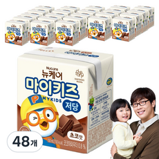 마이키즈 뉴케어 저당 초코맛 음료, 150ml, 48개 150ml, 48개