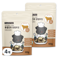 멍템 반려동물 동결건조 트릿, 소간, 100g, 4개