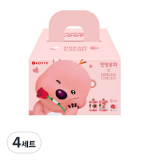 잔망루피 드림카카오 초콜릿 기획팩 세트, 4세트