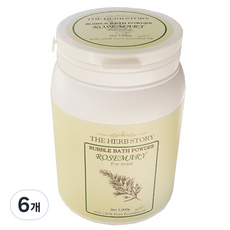 THE HERB STORY 迷迭香泡泡浴粉 大容量, 1000g, 6個