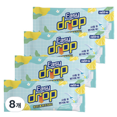 Easy drop 一次性馬桶清潔劑新檸檬味, 8包