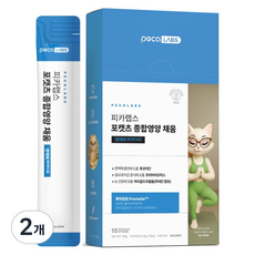 피카랩스 포캣츠 종합영양 채움 영양제 PECA7101, 2개, 면역력, 15회분
