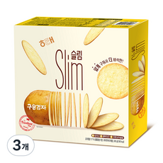 해태제과 구운감자 슬림, 240g, 3개