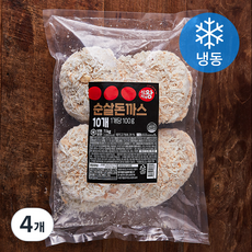 식자재왕 순살돈까스 (냉동), 1kg, 4개