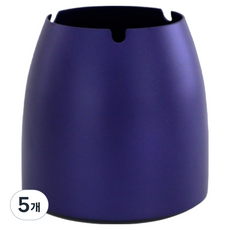 소담몰 냄새차단 뚜껑있는 재떨이 라지 뚜껑미포함, 다크네이비, 5개