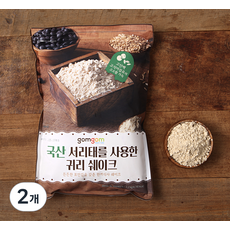 gomgom 韓國產霜降黑豆燕麥奶昔, 1.2kg, 2個