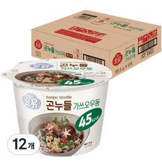 오뮤 곤누들 가쓰오 우동, 181.5g, 12개