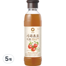 清淨園 蘋果醋, 500ml, 5個
