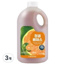 까로망 청귤 베이스, 1.9kg