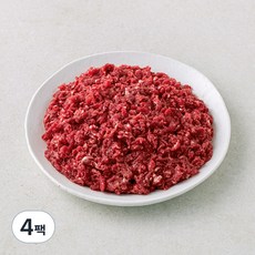 농협안심한우 1등급 다짐육 (냉장), 300g, 4팩