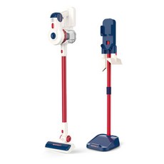 LET'S TOY 孩童無線吸塵器, 海軍藍 白色 紅色