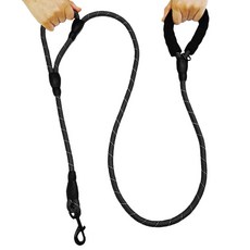 Mungtem 雙手用繩索牽繩 1.8M, 黑色