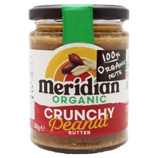 meridian 脆花生奶油抹醬, 280g, 1罐