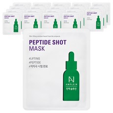 코리아나 앰플엔 펩타이드샷 탄력 마스크팩, 1개입, 20개
