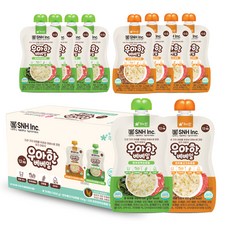BOBSNU 優雅貝貝米 燕麥寶寶副食品 韓牛烤肉 100g x 5包 + 韓牛海帶 100g x 5包