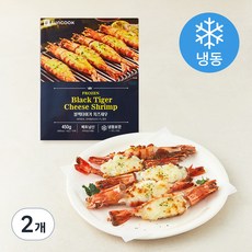 블랙타이거 치즈새우 (냉동), 450g, 2개