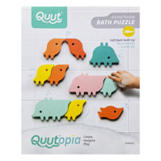 QUUt 動物遊行拼貼, 混合色, 1盒