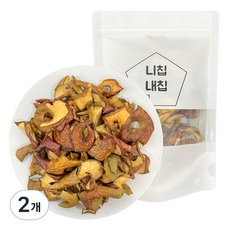 NICHIPNAECHIP 乾燥蘋果皮, 80g, 2個