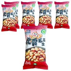 虎尾鎮農會 虎霸王花生 麻辣, 6包, 70g