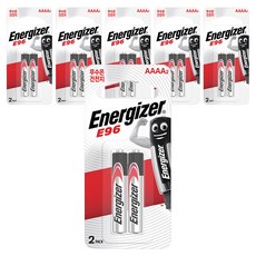 에너자이저 알카라인 AAAA건전지, 2개입, 6개