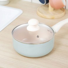 Tamsaa IH感應爐適用陶瓷塗層單柄鍋, 薄荷綠, 1個, 18cm