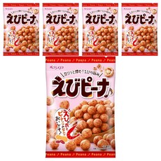 春日井 蝦味花生豆, 62g, 5包