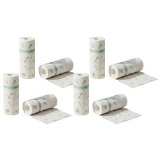 루미쉘 다회용 부직포 행주 롤형 25 x 25 cm 50p x 2종 랜덤발송 세트, 2개, 4세트