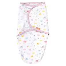 SwaddleMe 原創舒眠包巾 0~3個月以下 3.5~6.4kg, 彩虹 + 小象, 1個