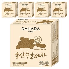다하다 국산둥굴레차, 1.2g, 100개입, 5개