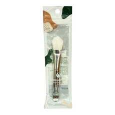 SANDEPIN 三迪逸品 雙頭帶挖勺面膜刷 柔軟刷毛, SD-2056, 1支