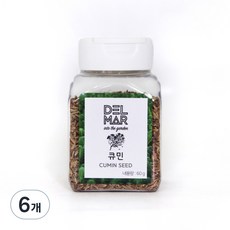 딜리셔스마켓 천연향신료 큐민씨드 소형, 60g, 6개