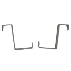 TRENY Z型雙用門後掛鉤，2入組，鐵材質，承重2KG, 1組