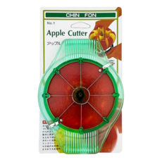 CHIN FON 蘋果切片器，不鏽鋼材質，去核，2個