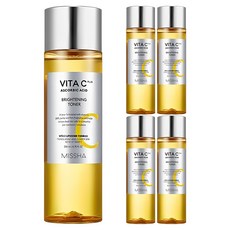 미샤 비타씨플러스 안색 토너, 200ml, 5개