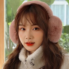 City Company 女款冬季保暖毛絨耳罩