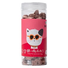 FRESH PET FOOD 鮮寵一番 犬貓用 -40°C冷凍乾燥技術 保留食物營養價值~天然食材, 牛肉, 80g, 1罐