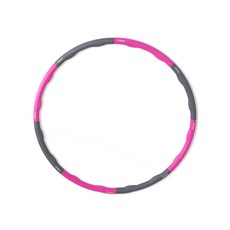 FITBOON 呼拉圈, 粉色+灰色, 1.2公斤