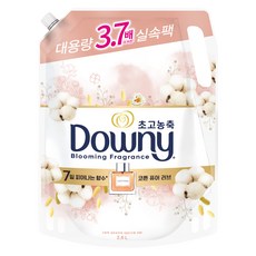 Downy Blooming Fragrance超高濃縮衣物柔軟精補充包 純淨棉花香, 2.6L, 1包