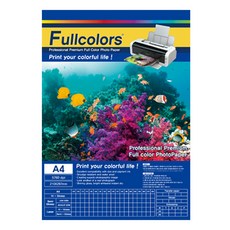 풀컬러즈 포토용지 150g, A4, 100개