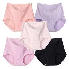 휴데이 여성 리얼빅사이즈 팬티 코튼A 5종 세트