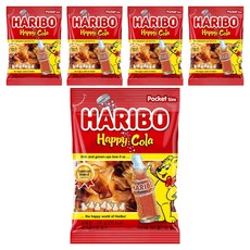 HARIBO 快樂可樂Q軟糖, 100g, 5包