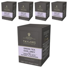 TAYLORS 泰勒茶 皇家伯爵綠茶, 2.5g, 20包, 5盒