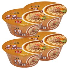 維力 一度贊 老甕牛肉麵 185g, 4入