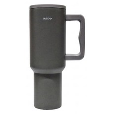 Kinyo 不鏽鋼大容量保溫杯 KIM-3025, 灰色, 1個, 1.2L