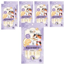 Eat's 易特廚 貓肉泥 極品干貝佐鮪魚泥 6袋 360g 貓咪軟糧, 鮪魚