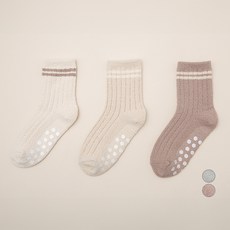 BASE ALPHA ESSENTIALS 兒童睡襪 3 件套