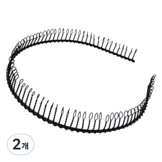 B2win Pubo高級洗臉髮帶 8, 2個, 單色