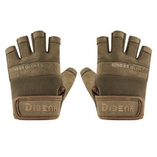 That's That 人體工學高強度健身手套 雙手套組, 棕色