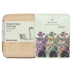 COFFEE LIBRE Single Origin衣索比亞濾掛咖啡, 10g, 7包, 1盒