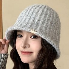 페이퍼먼츠 뜨개라인 가을 겨울 니트 버킷햇 23482